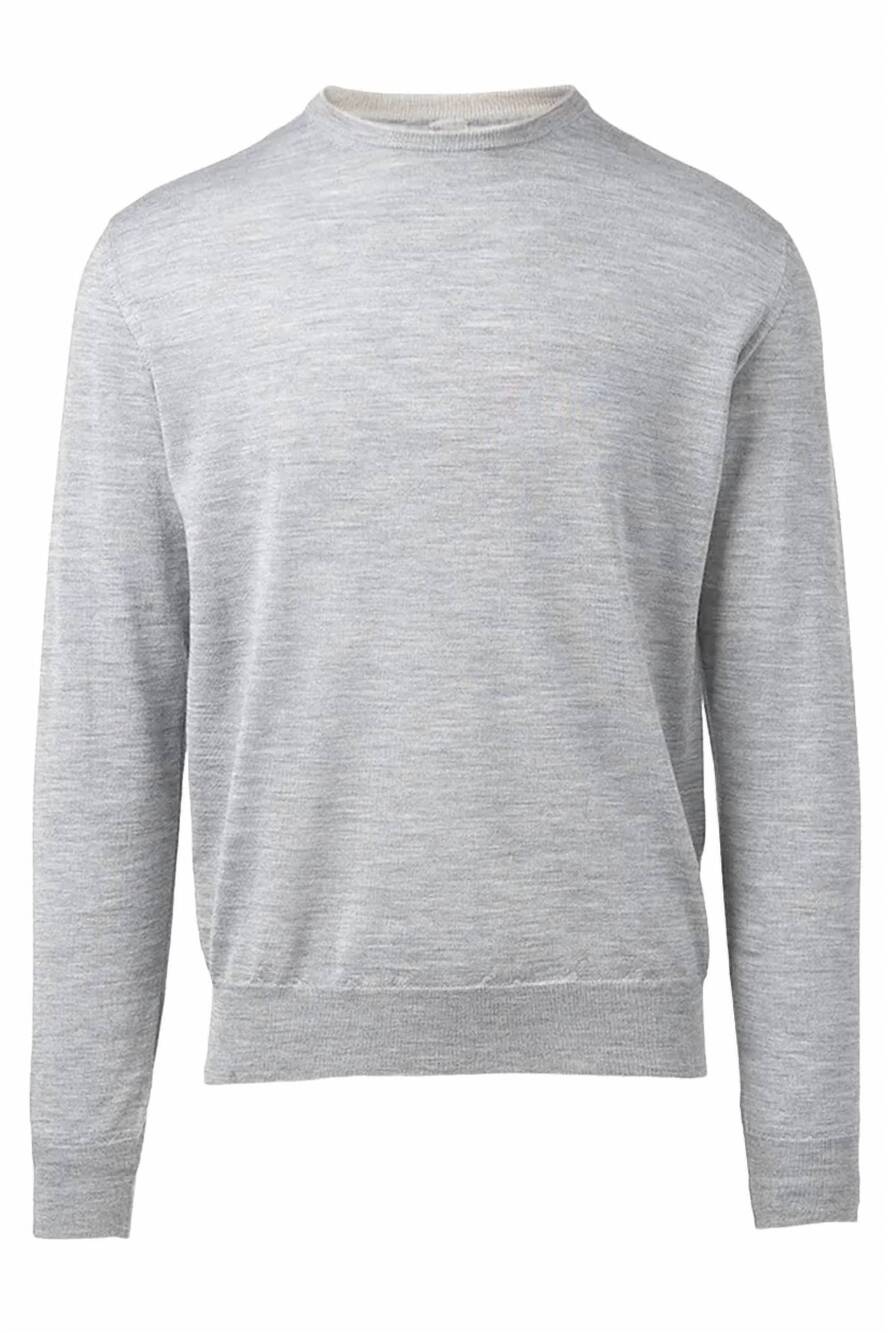 NEW ELEVENTY men's crewneck sweater in grey